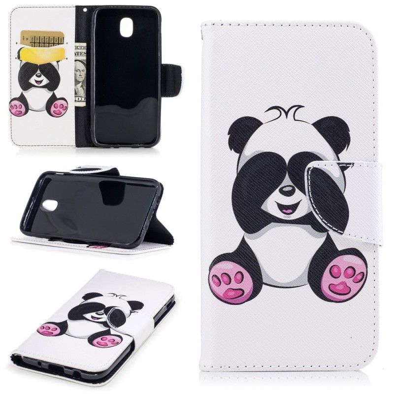 Folio Deksel for Samsung Galaxy J5 2017 Morsom Panda