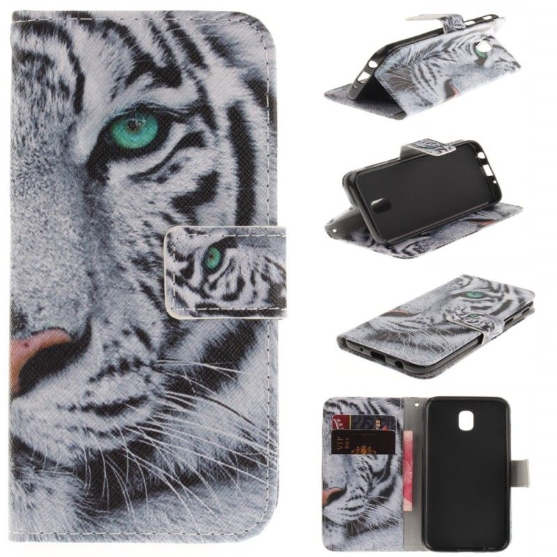 Folio Deksel for Samsung Galaxy J5 2017 Tigeransikt