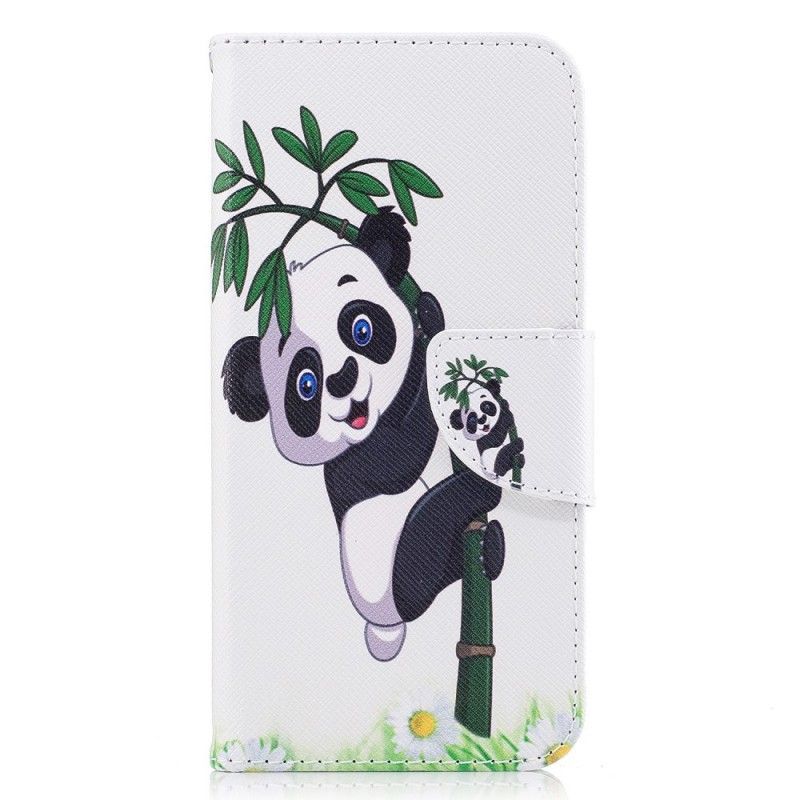 Folio Deksel Samsung Galaxy J5 2017 Panda På Bambus Beskyttelse