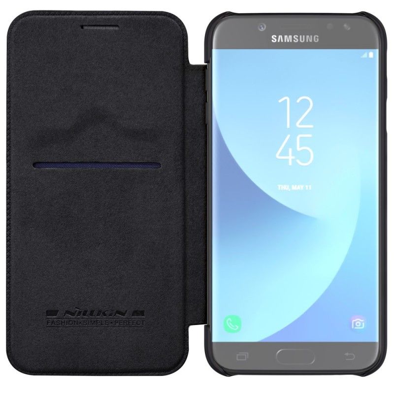 Folio Deksel Samsung Galaxy J5 2017 Svart Nillkin Qin-Serien