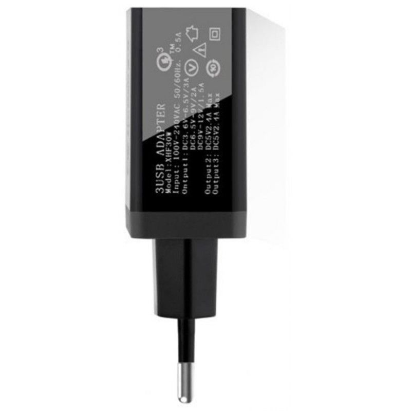 3 Porter Rask Usb-Laderadapter