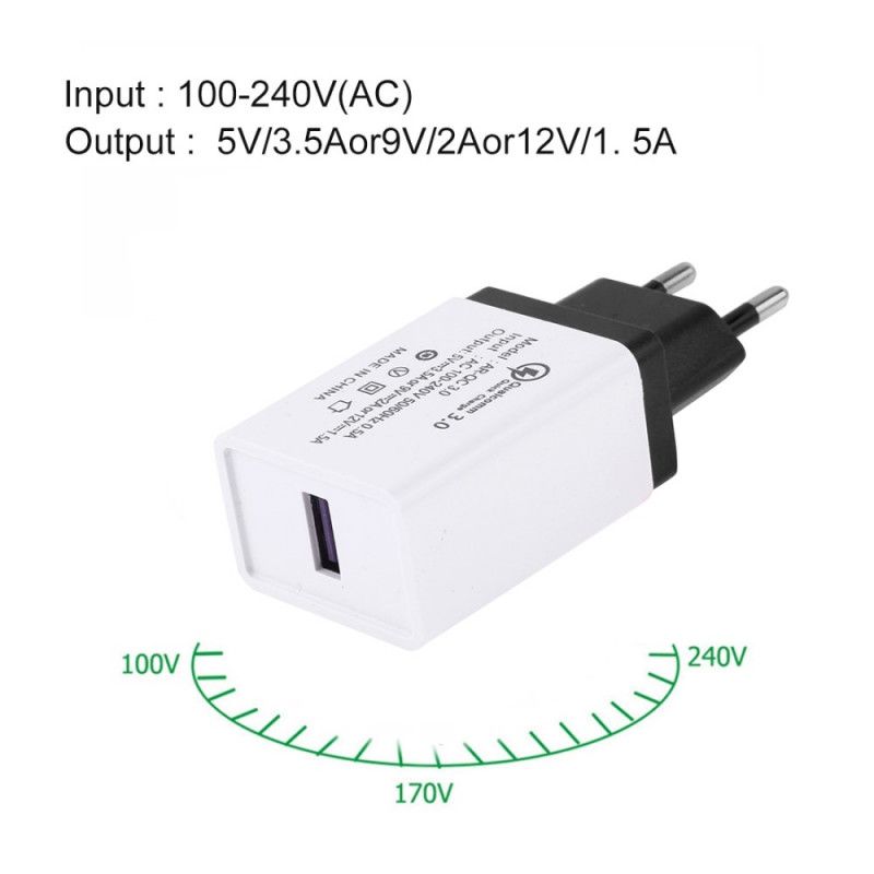 Usb Wall Charger Adapter Eu Plug