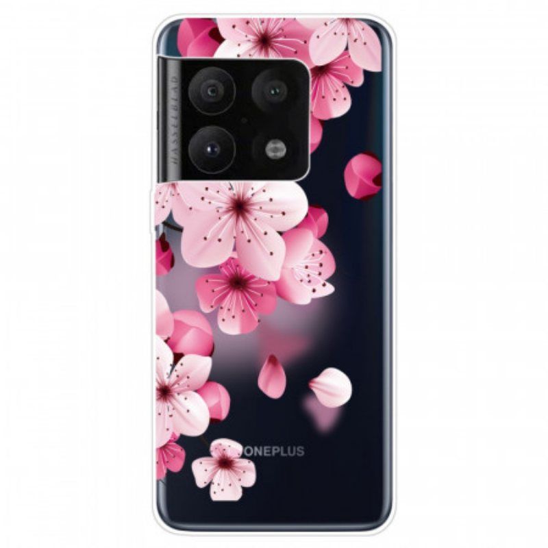 Deksel Til OnePlus 10 Pro 5G Ren Rosa Blomst