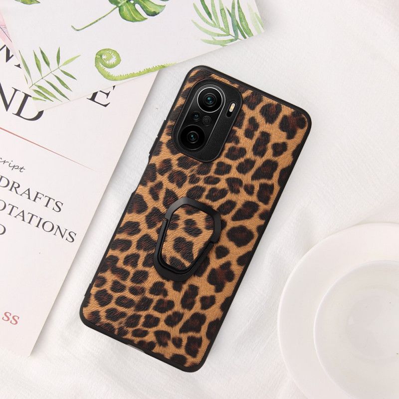 Deksel Til Xiaomi Mi 11i 5g / Poco F3 Leopard Ring-holder Leopard Ring-holder