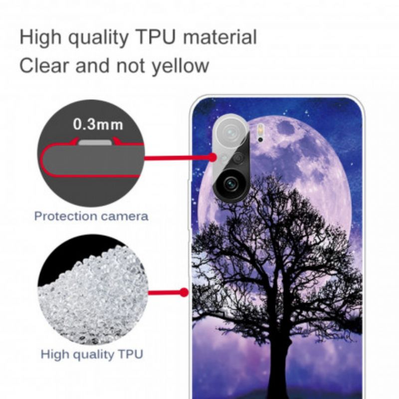 Deksel Til Xiaomi Mi 11i 5g / Poco F3 Tree And Moon