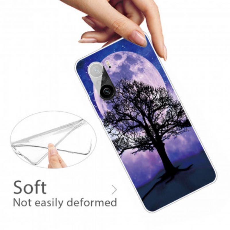 Deksel Til Xiaomi Mi 11i 5g / Poco F3 Tree And Moon