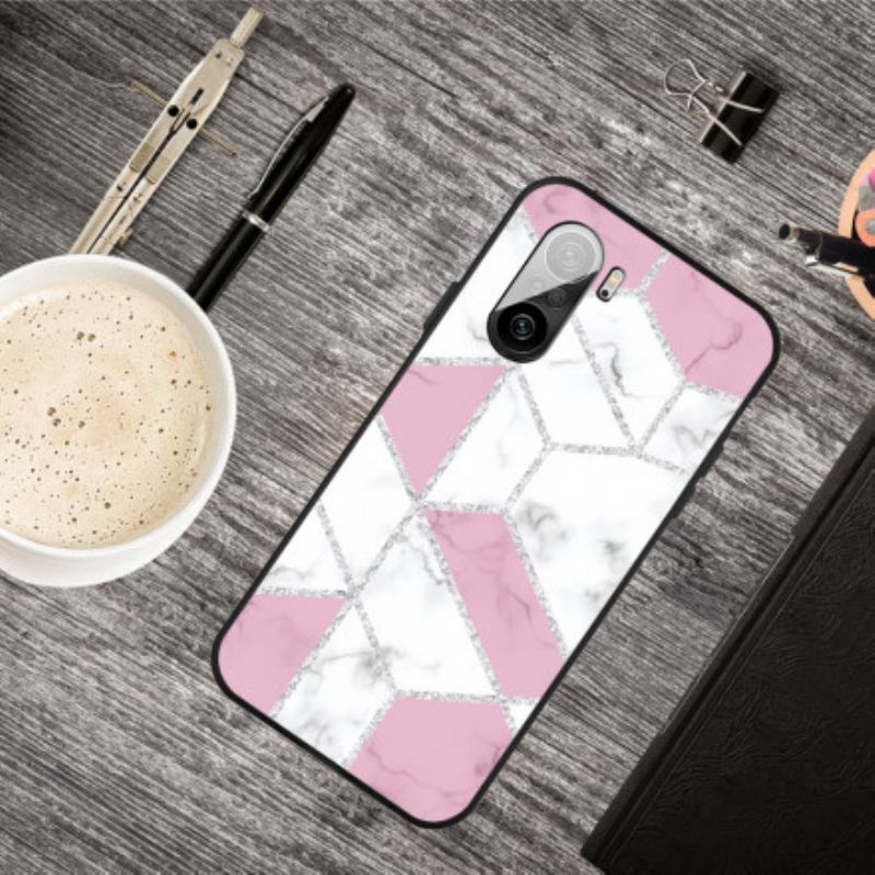 Deksel Xiaomi Mi 11i 5g / Poco F3 Glitter Marble Beskyttelse Deksel