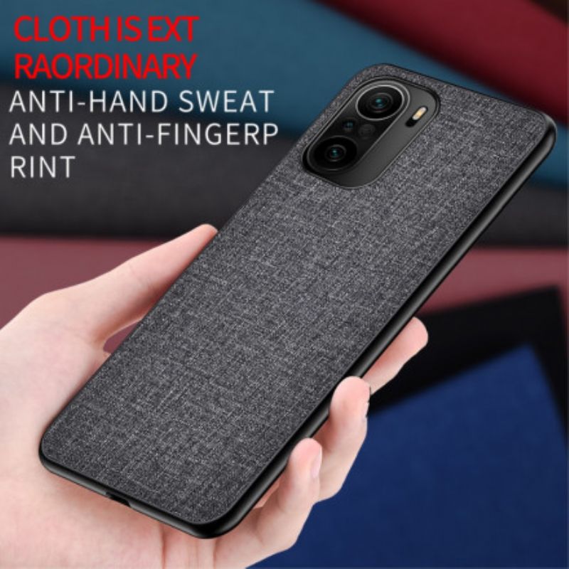 Deksel Xiaomi Mi 11i 5g / Poco F3 Mobildeksel Cloth Texture