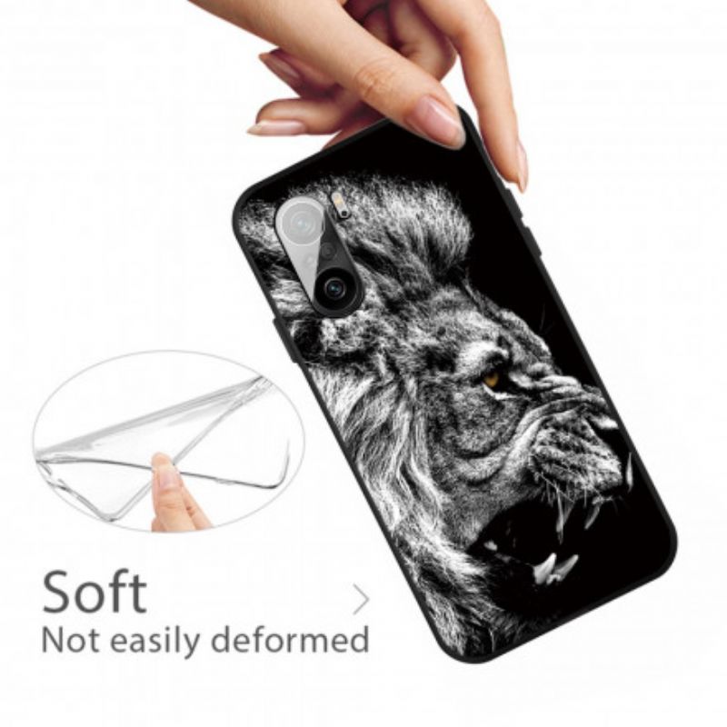 Deksel Xiaomi Mi 11i 5g / Poco F3 Mobildeksel Fierce Lion