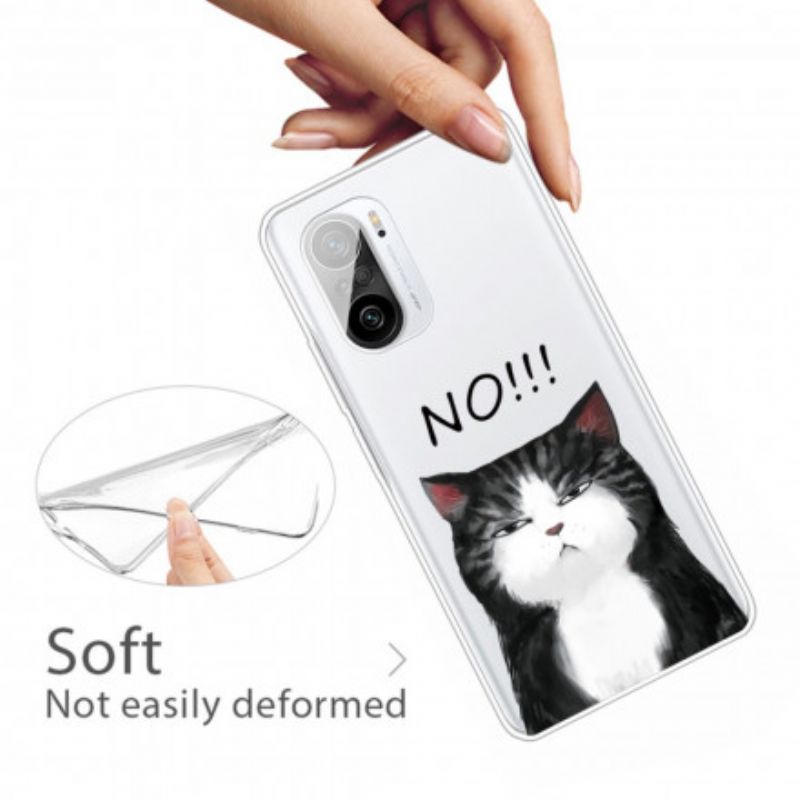 Deksel Xiaomi Mi 11i 5g / Poco F3 Mobildeksel Katten Som Sier Nei