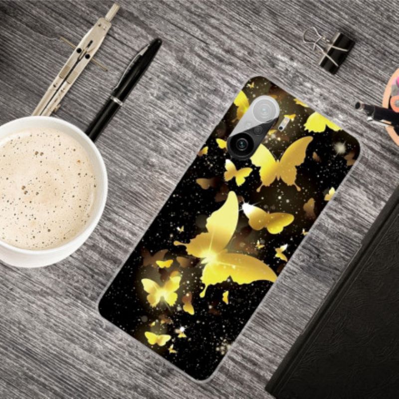 Deksel Xiaomi Mi 11i 5g / Poco F3 Royal Butterflies