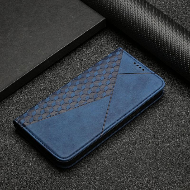 Folio Deksel Xiaomi Mi 11i 5g / Poco F3 Geo Leather Effect Beskyttelse Deksel