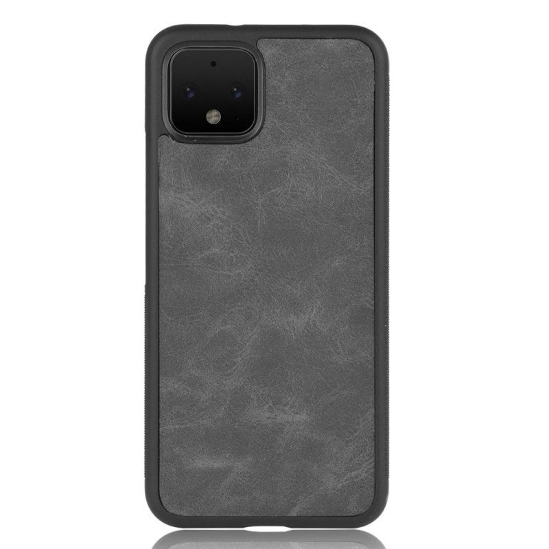 Deksel for Google Pixel 4 XL Brun Vintage Look Skinneffekt