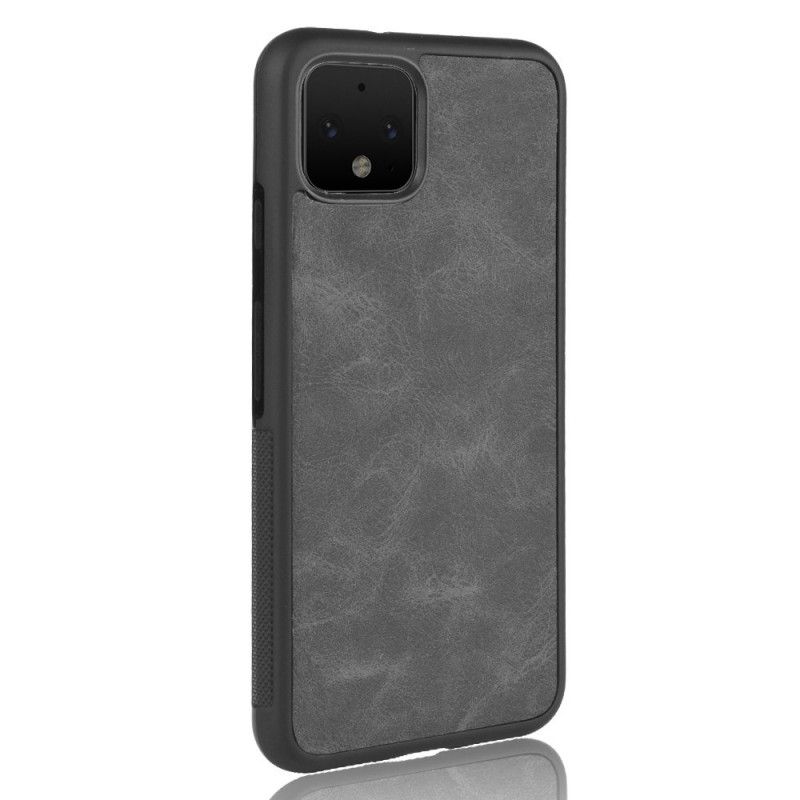 Deksel for Google Pixel 4 XL Brun Vintage Look Skinneffekt