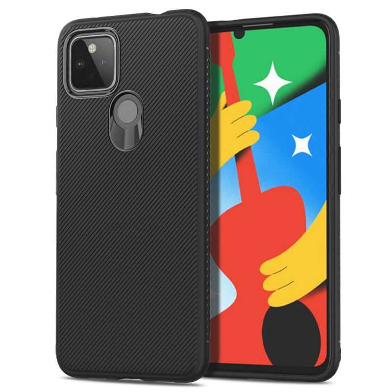 Deksel Google Pixel 4A 5G Svart Jazzserie Twill