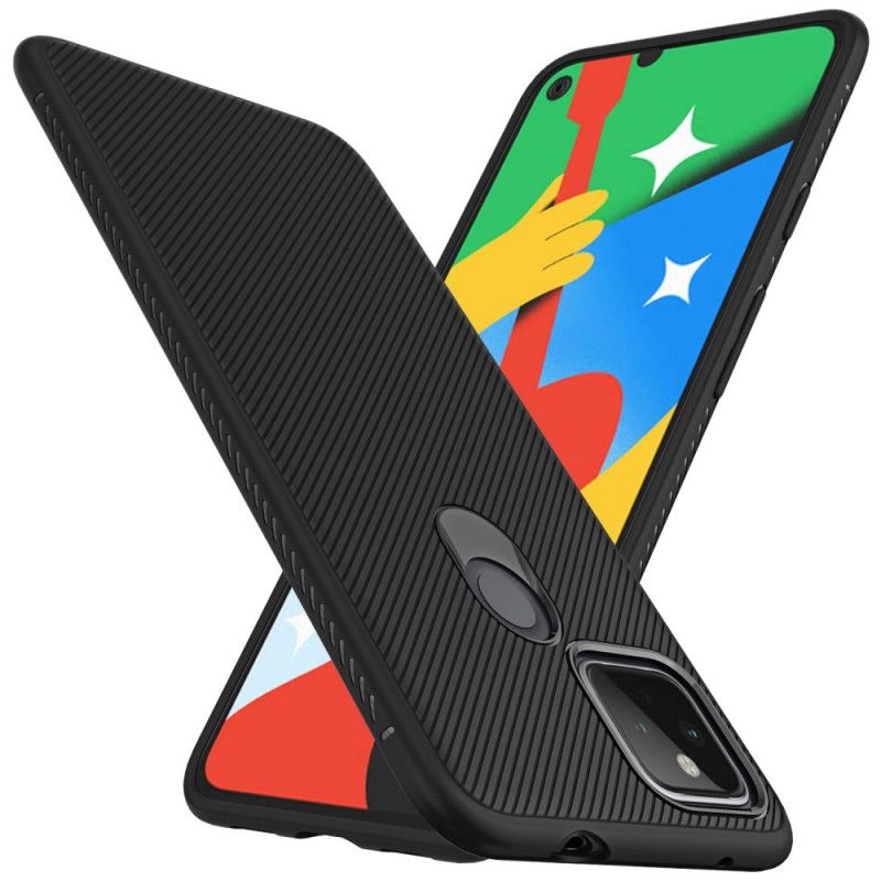 Deksel Google Pixel 4A 5G Svart Jazzserie Twill