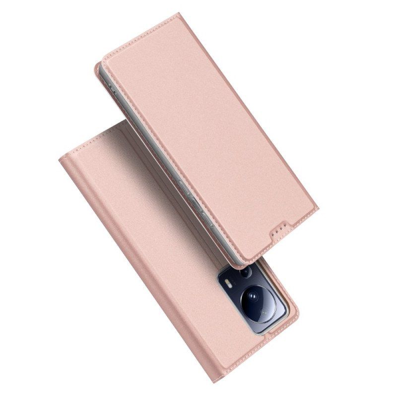 Beskyttelse Deksel Til Xiaomi 13 Lite Folio Deksel Skin-pro Series Dux Ducis