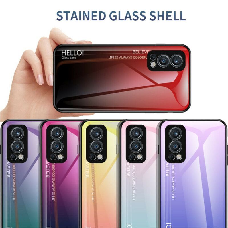 Deksel Oneplus Nord 2 5g Herdet Glass Hei