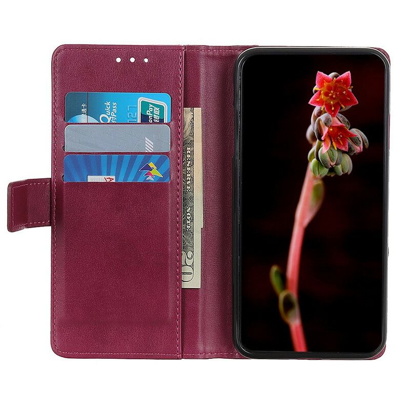 Folio Deksel Lær Oneplus Nord 2 5g Mobildeksel Klassisk Split Litchi Leather