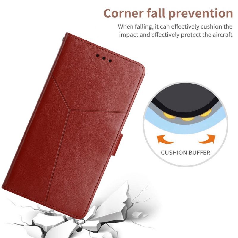 Folio Deksel Oneplus Nord 2 5g Style Leather Geo Y Design