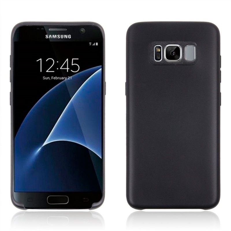 Deksel Samsung Galaxy S8 Svart Silikon