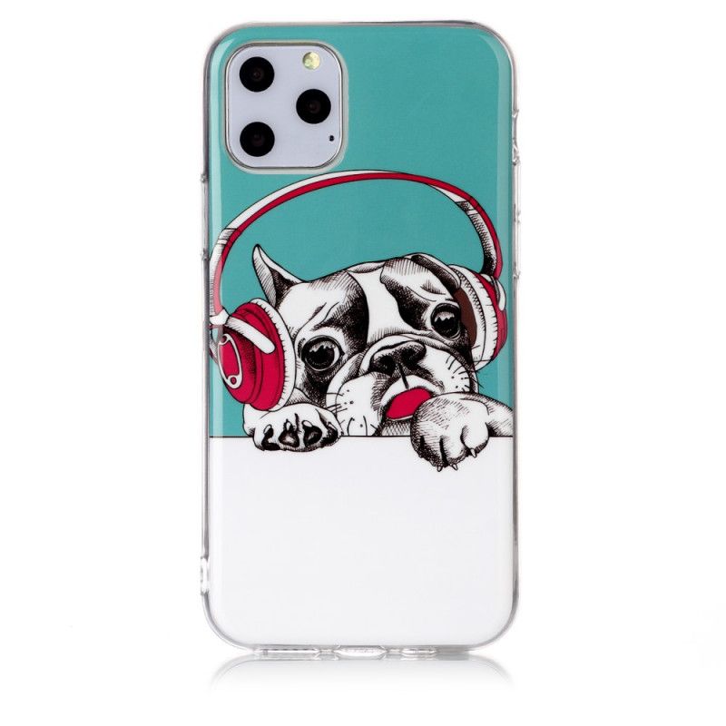 Deksel for iPhone 11 Pro Fluorescerende Hund