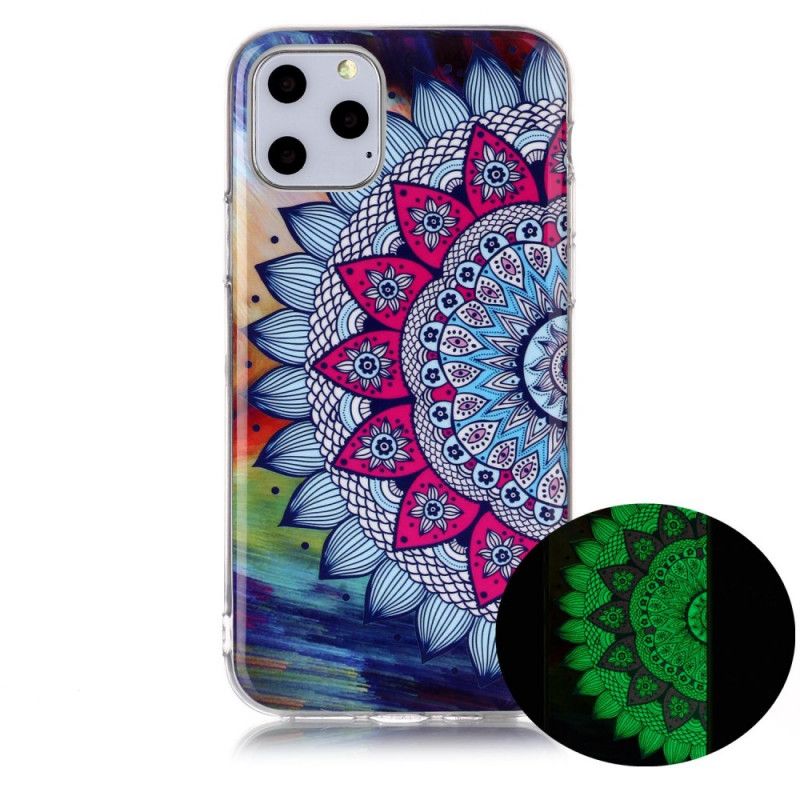 Deksel iPhone 11 Pro Fluorescerende Mandala Beskyttelse