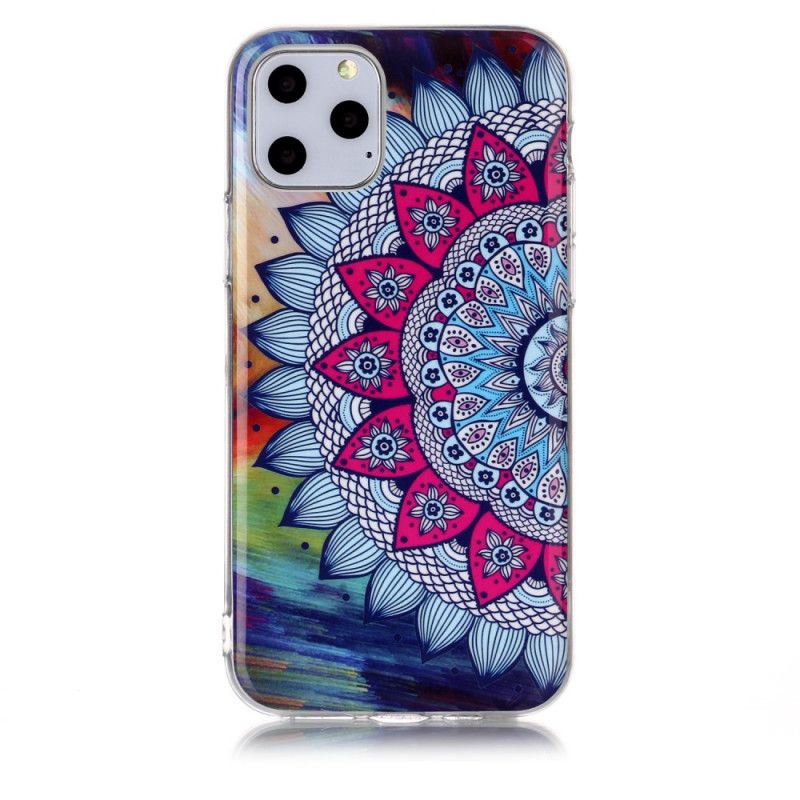 Deksel iPhone 11 Pro Fluorescerende Mandala Beskyttelse