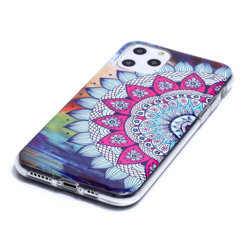 Deksel iPhone 11 Pro Fluorescerende Mandala Beskyttelse