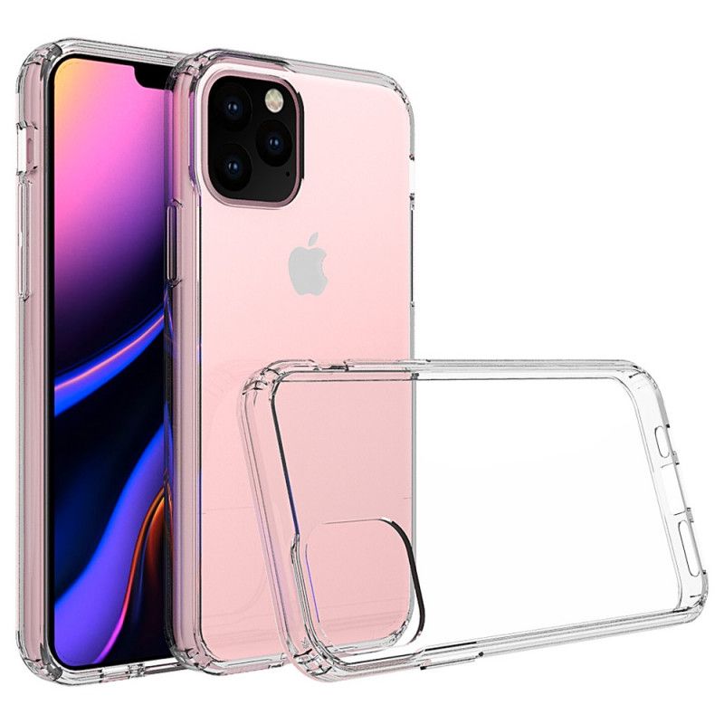 Deksel iPhone 11 Pro Gjennomsiktig Hybriddesign