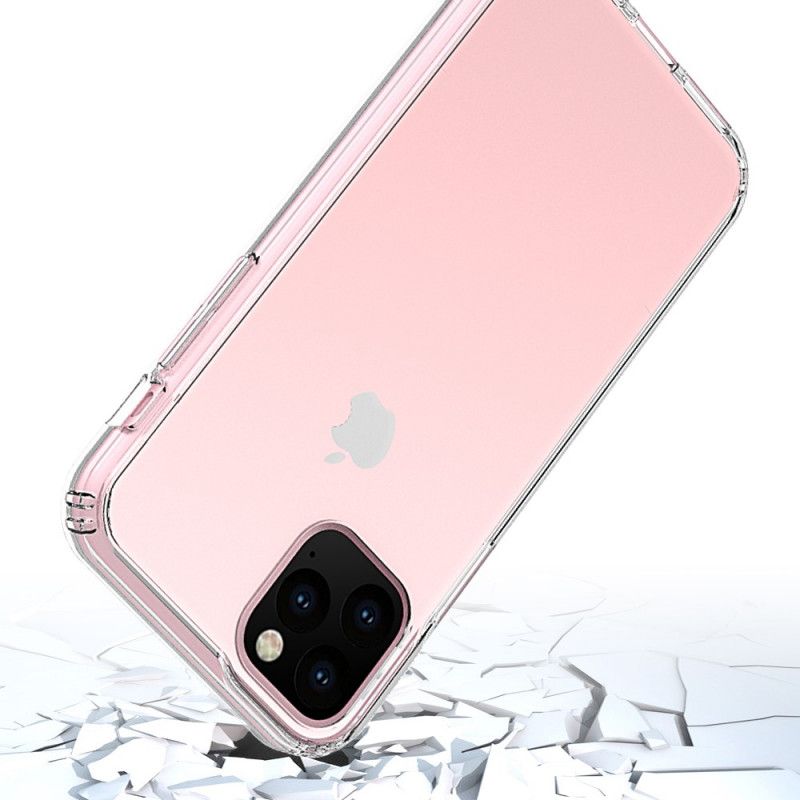 Deksel iPhone 11 Pro Gjennomsiktig Hybriddesign