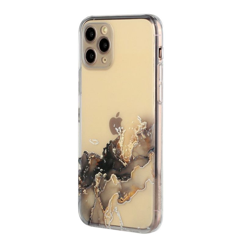 Deksel iPhone 11 Pro Hvit Kunstnerisk Fleksibel Silikon