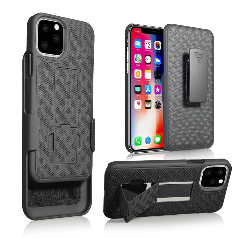 Deksel iPhone 11 Pro Klipsfinger Anti-fall