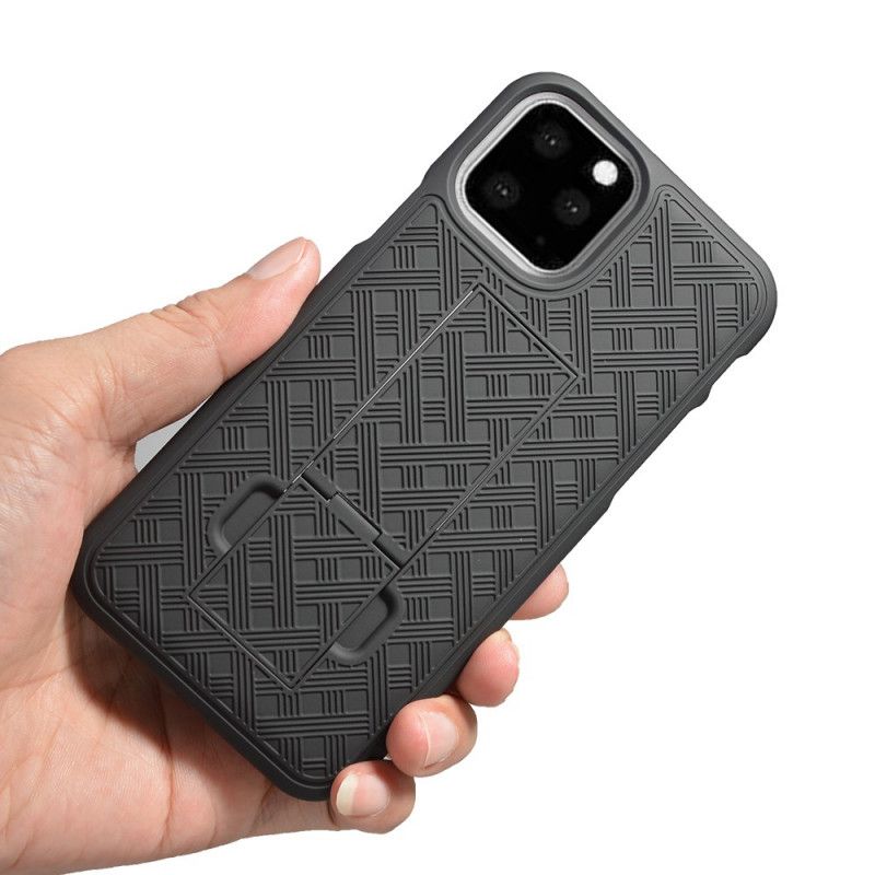 Deksel iPhone 11 Pro Klipsfinger Anti-fall