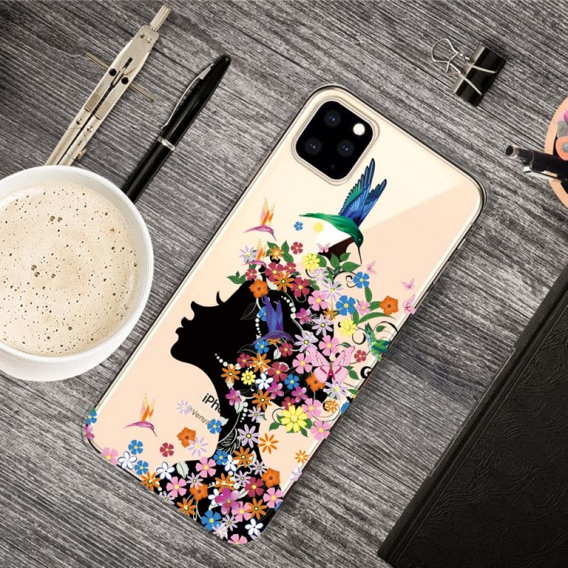 Deksel iPhone 11 Pro Pent Blomsterhode