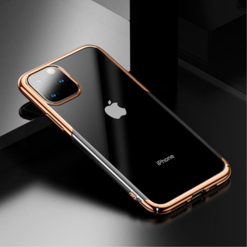 Deksel iPhone 11 Pro Svart Baseus Glitter-Serie Anti-fall