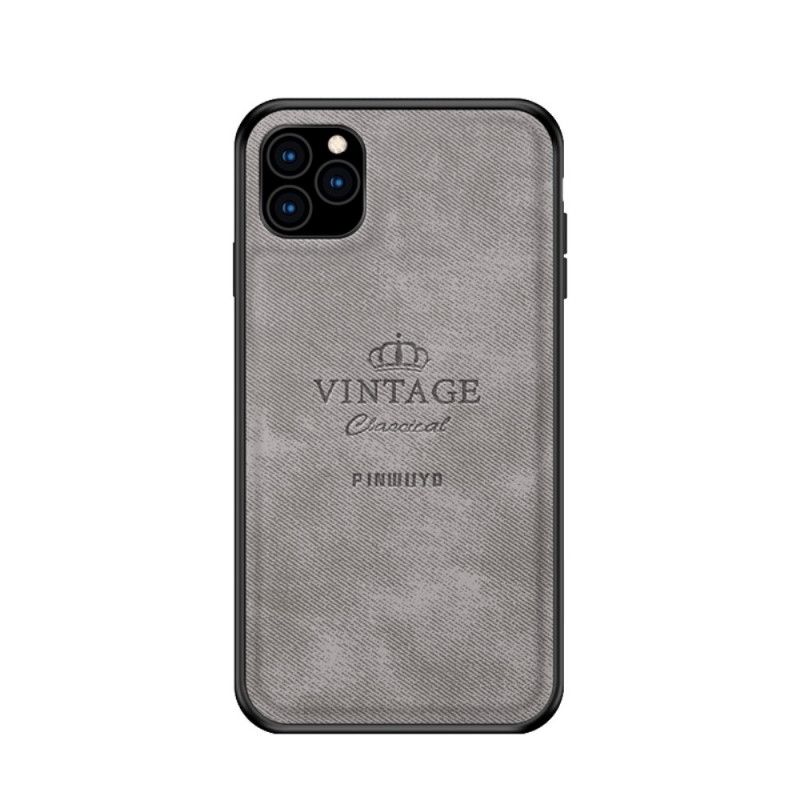 Deksel iPhone 11 Pro Svart Hederlig Vintage Pinwuyo Anti-fall