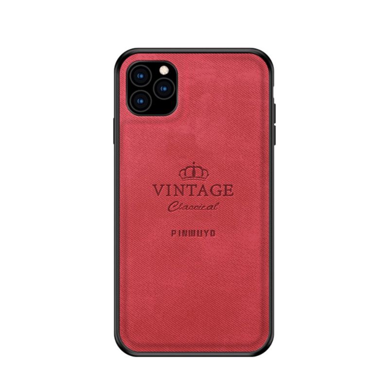 Deksel iPhone 11 Pro Svart Hederlig Vintage Pinwuyo Anti-fall