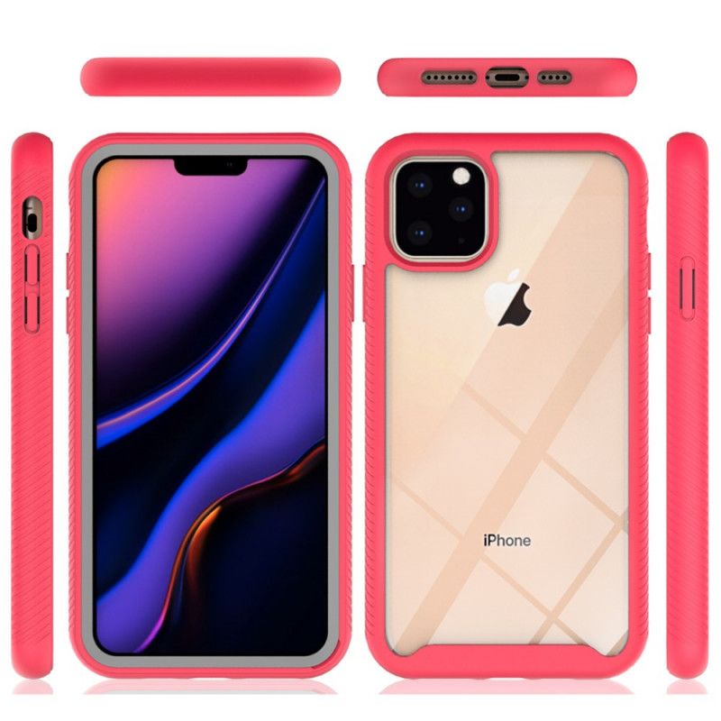 Deksel iPhone 11 Pro Svart Hybrid Flashkantdesign Beskyttelse