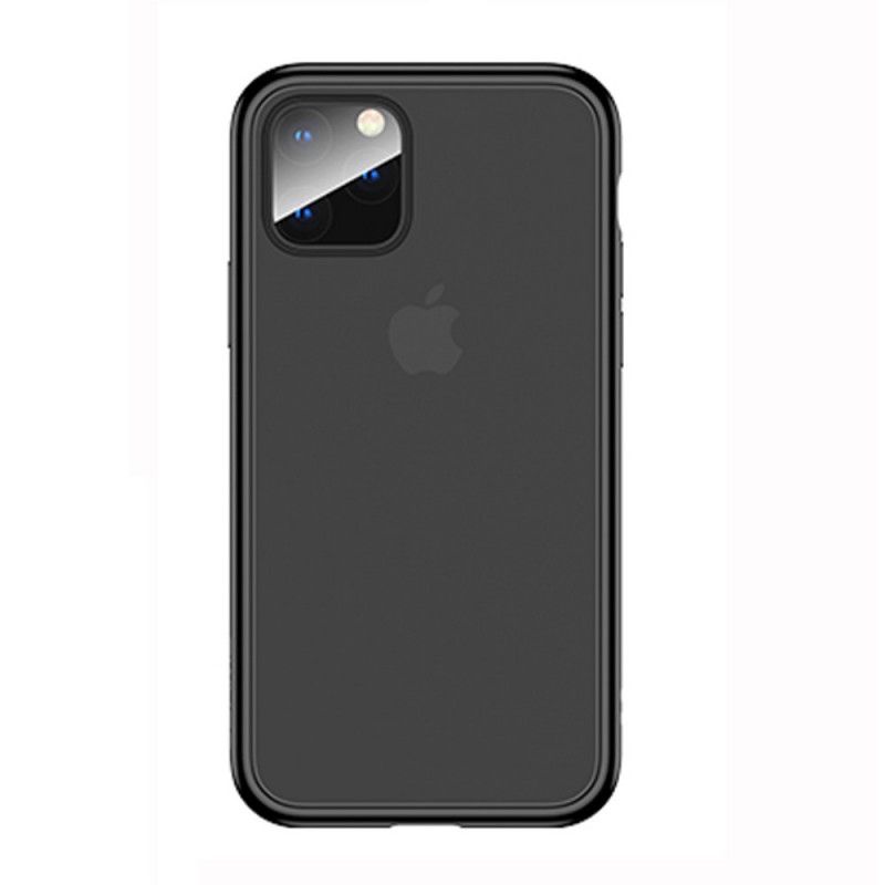 Deksel iPhone 11 Pro Svart Hybrid Usams Silikon Kanter