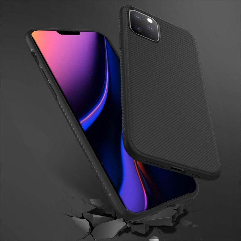 Deksel iPhone 11 Pro Svart Mobildeksel Jazzserie Twill