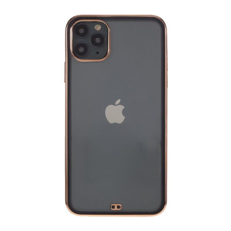 Deksel iPhone 11 Pro Svart Tofargede Konturer Beskyttelse