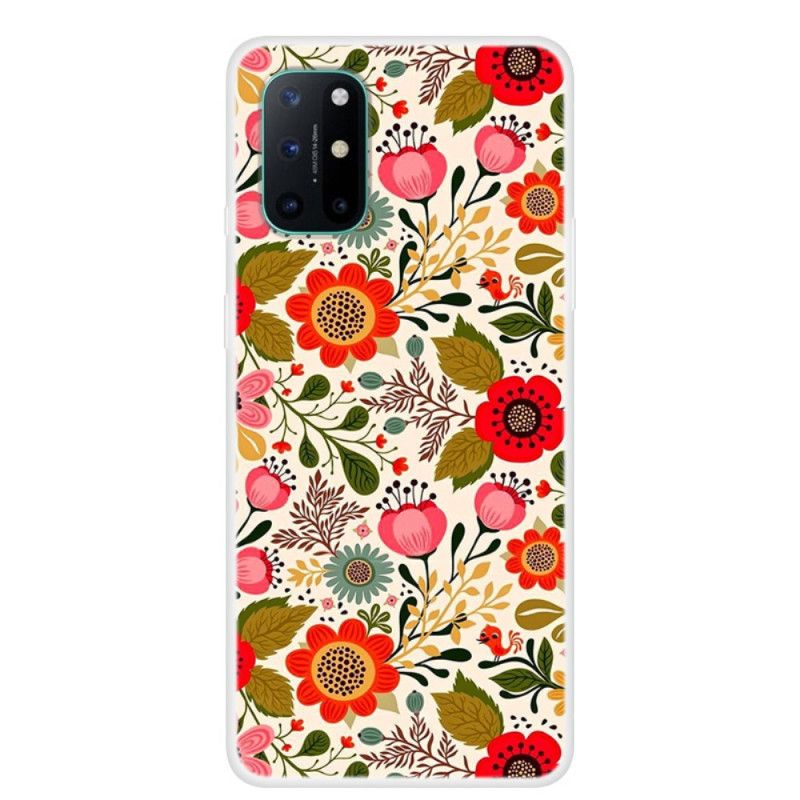 Deksel for OnePlus 8T Blomstertapet