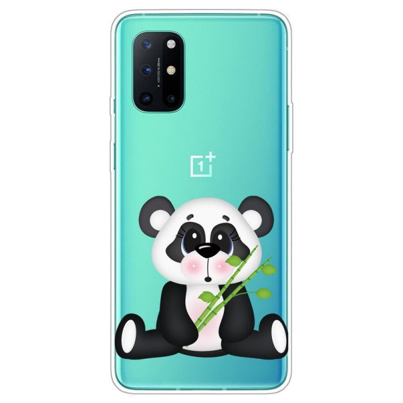 Deksel OnePlus 8T Gjennomsiktig Trist Panda Beskyttelse