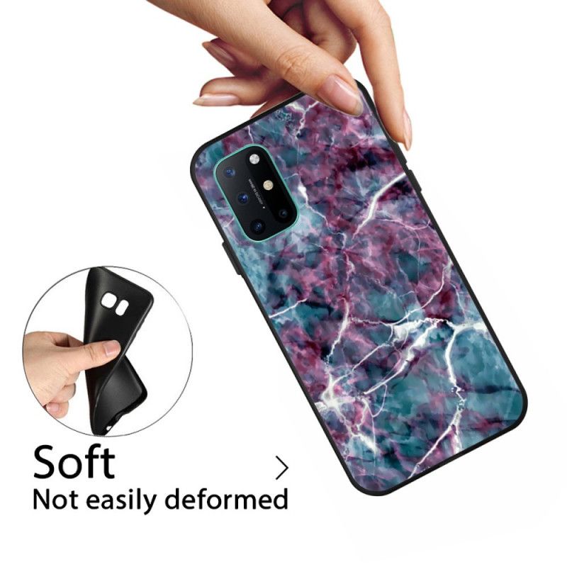 Deksel OnePlus 8T Lilla Marmor