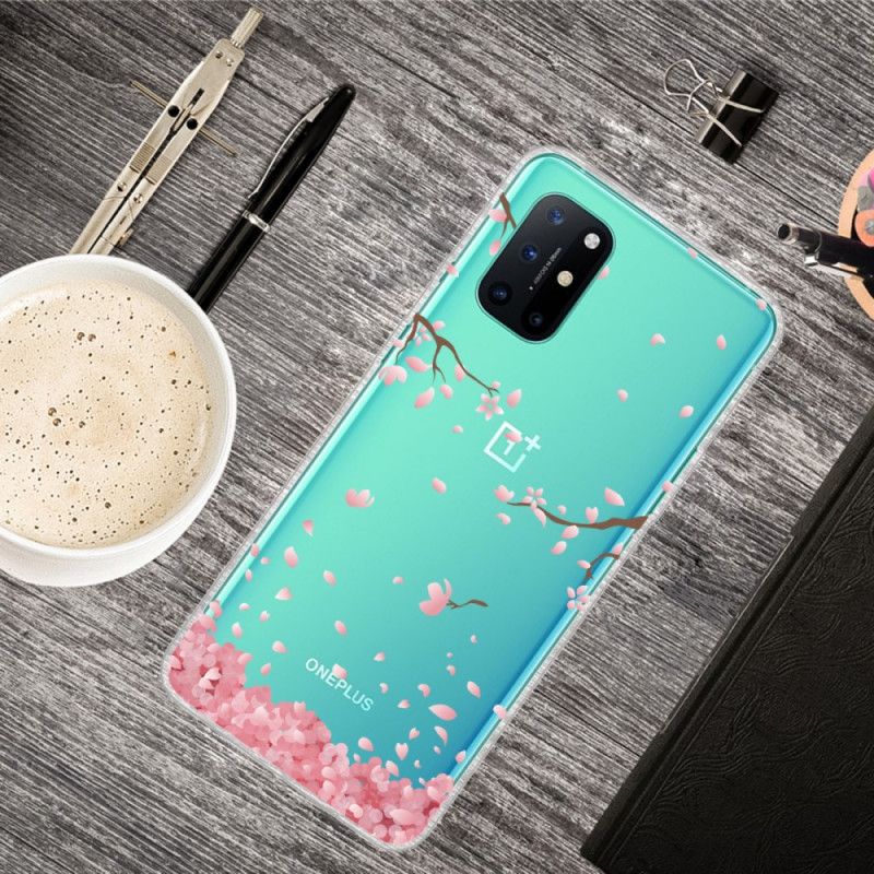 Deksel OnePlus 8T Mobildeksel Blomstrende Grener