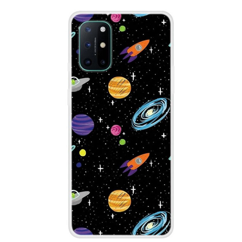 Deksel OnePlus 8T Mobildeksel Galakse Planet