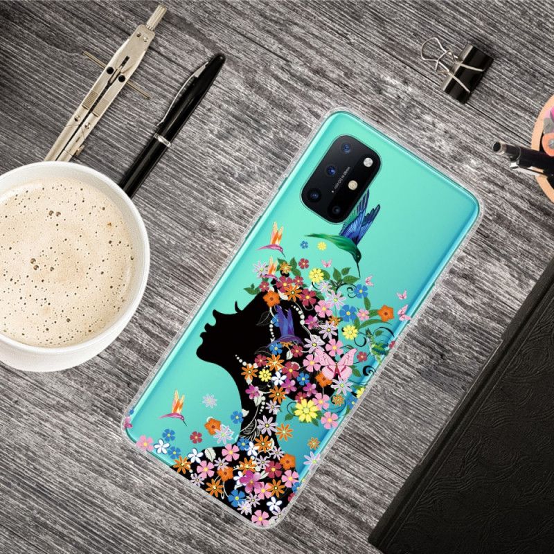 Deksel OnePlus 8T Mobildeksel Pent Blomsterhode