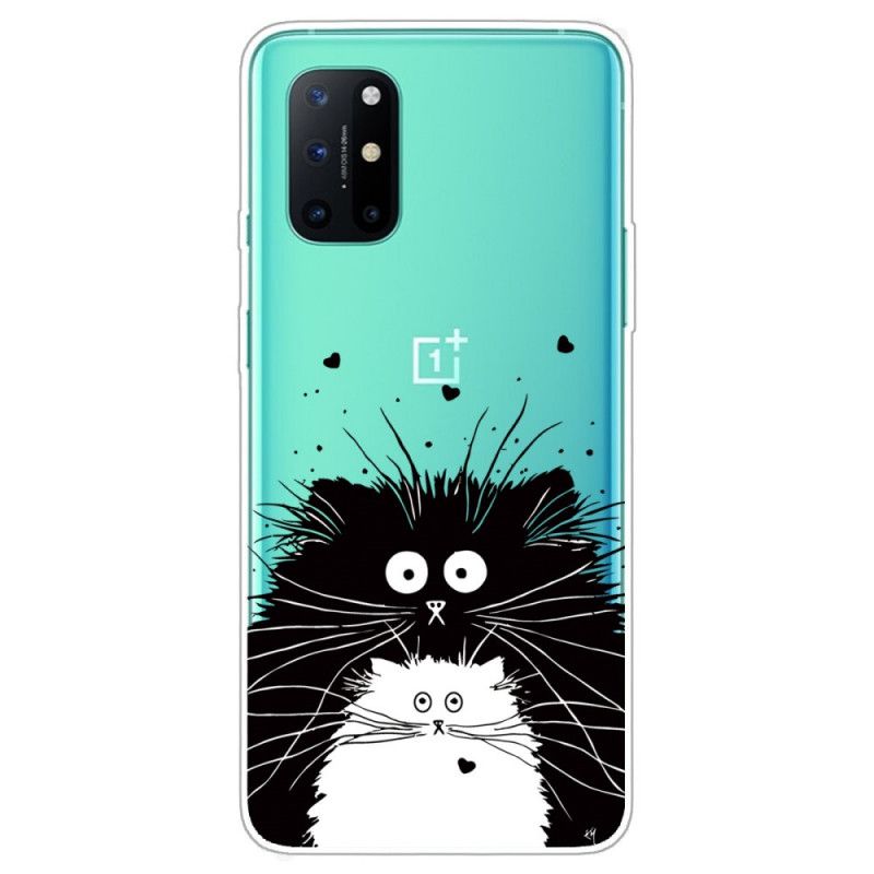 Deksel OnePlus 8T Se På De Gale Kattene Beskyttelse