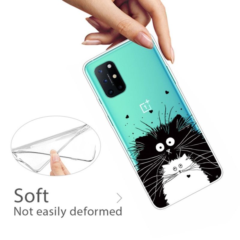 Deksel OnePlus 8T Se På De Gale Kattene Beskyttelse